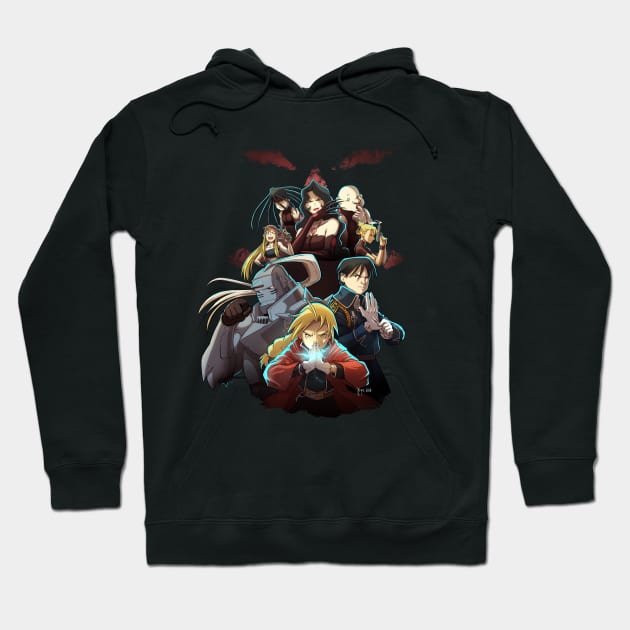 Fullmetal Alchemist: Brotherhood Hoodie by joycecarmo